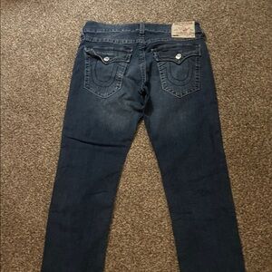 True Religion Dark Blue Relaxed Jeans